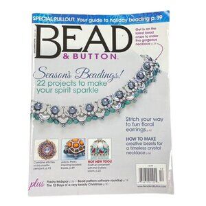 Bead & Button Magazine Jewelry Crafting Book u December 2016 Issue 136